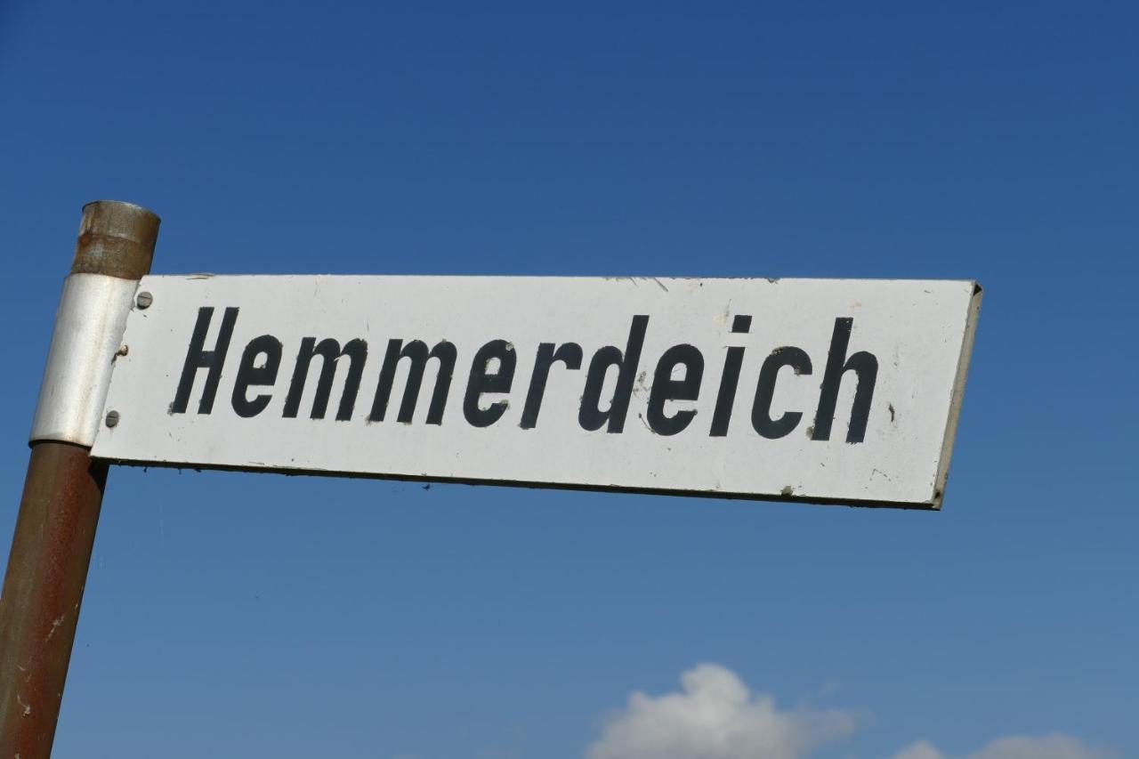 Ferien Wohnung -Leuchtturm Oldenswort Exterior foto